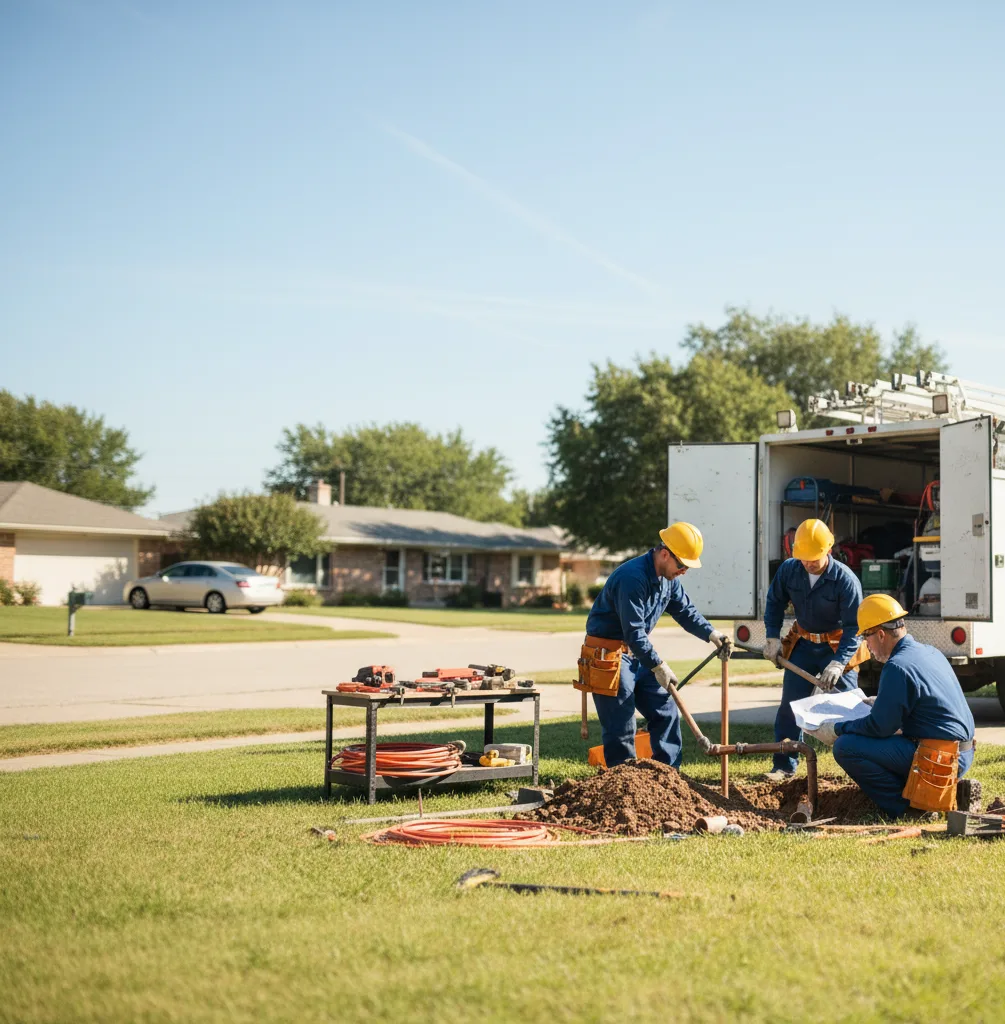 Sewer Line Repair in Murphy, TX